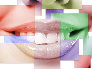 Clínica Dental Centro de Implantología Inocencio Paz Sánchez sonrisa con filtros de colores